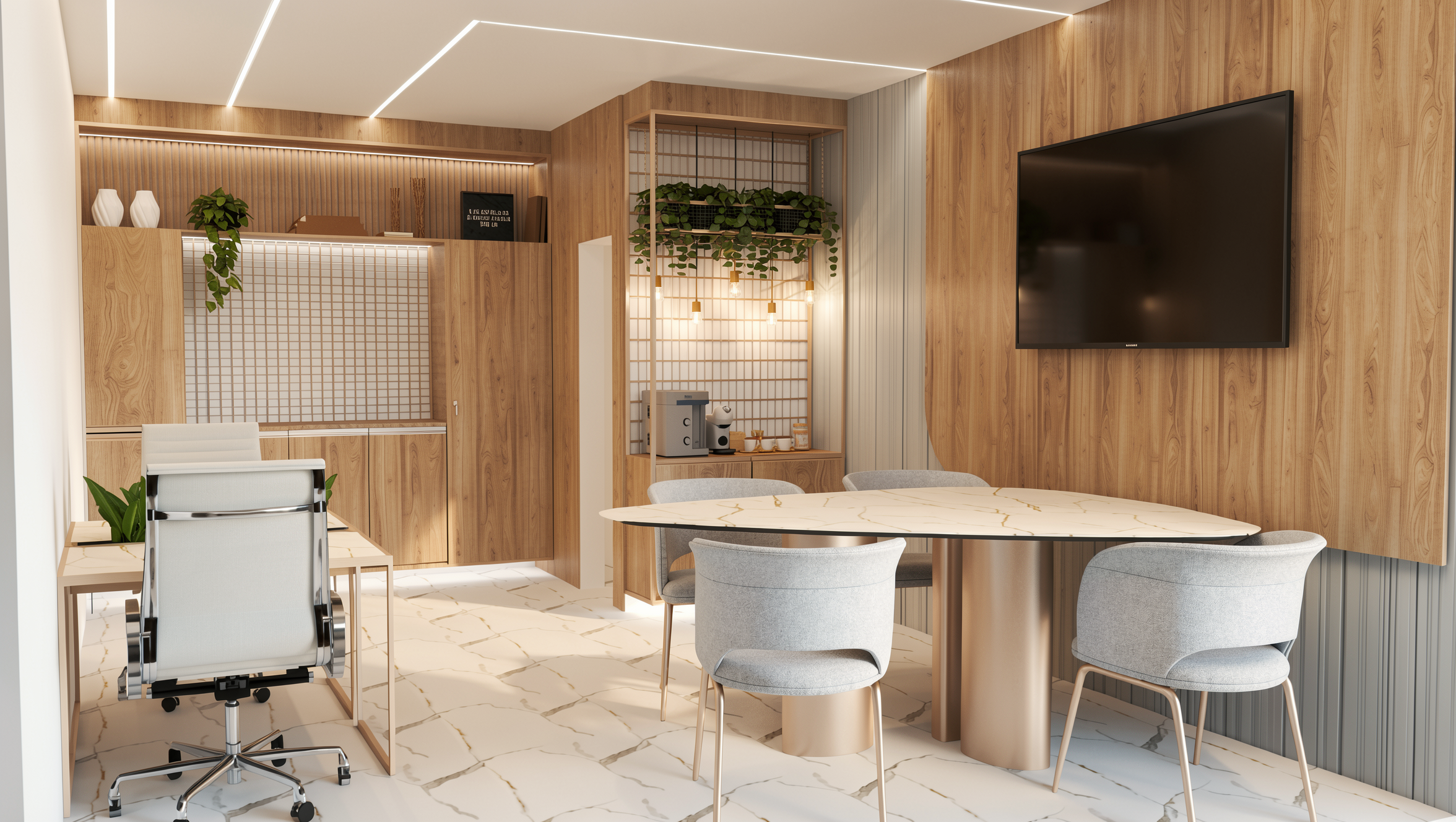 Escritório C&T João Pessoa - Arquitetura Corporativa Premium