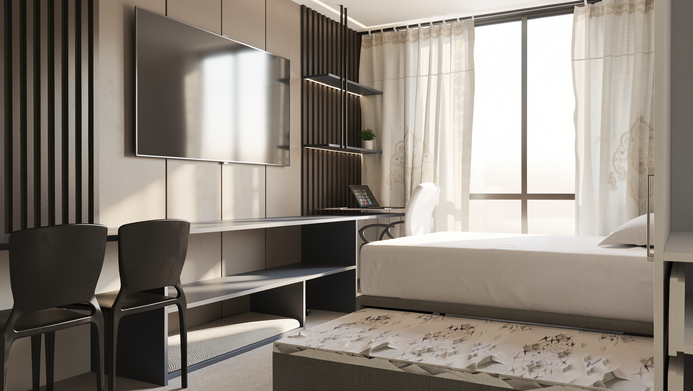 Flat K&H João Pessoa - Marcenaria Inteligente